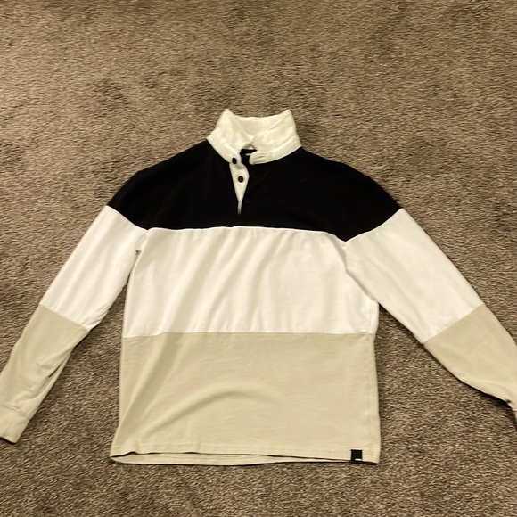 rsq skater shirt long sleeve mens - Picture 1 of 2